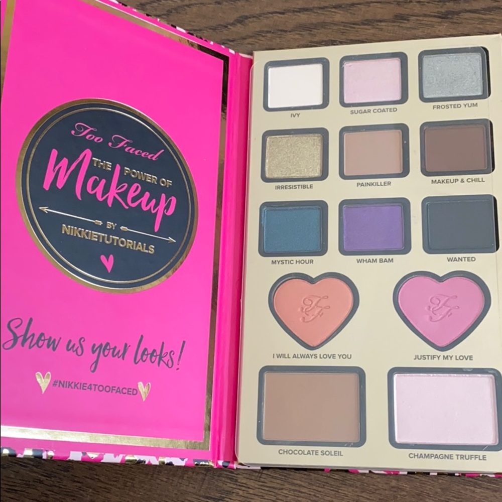 Too faced x Nikki tutorials palette